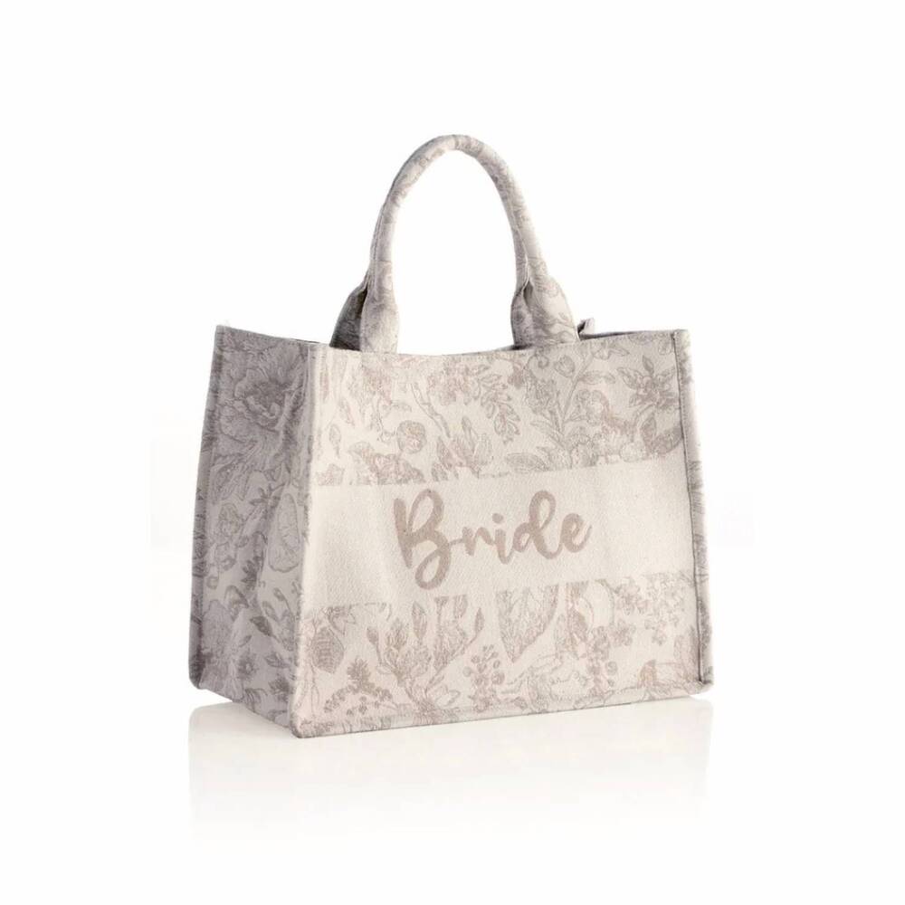 NEW SHIRALEAH women's "bride" tote bag in natural